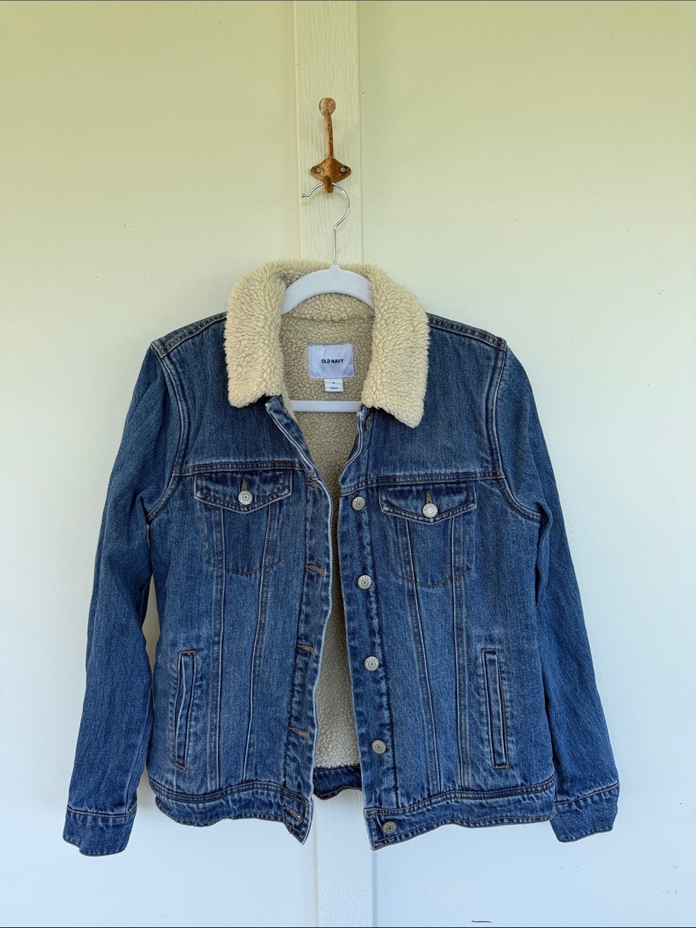 Old Navy sherpa jean jacket